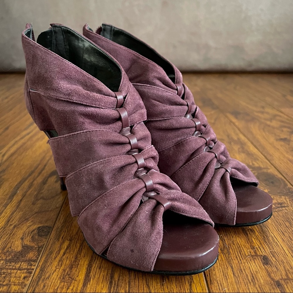 Klub Nico Purple Stiletto Heels Size 7